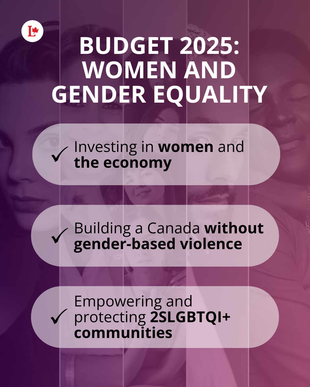 Building a Stronger, More Inclusive Canada: New Investments in Gender Equality and Safety