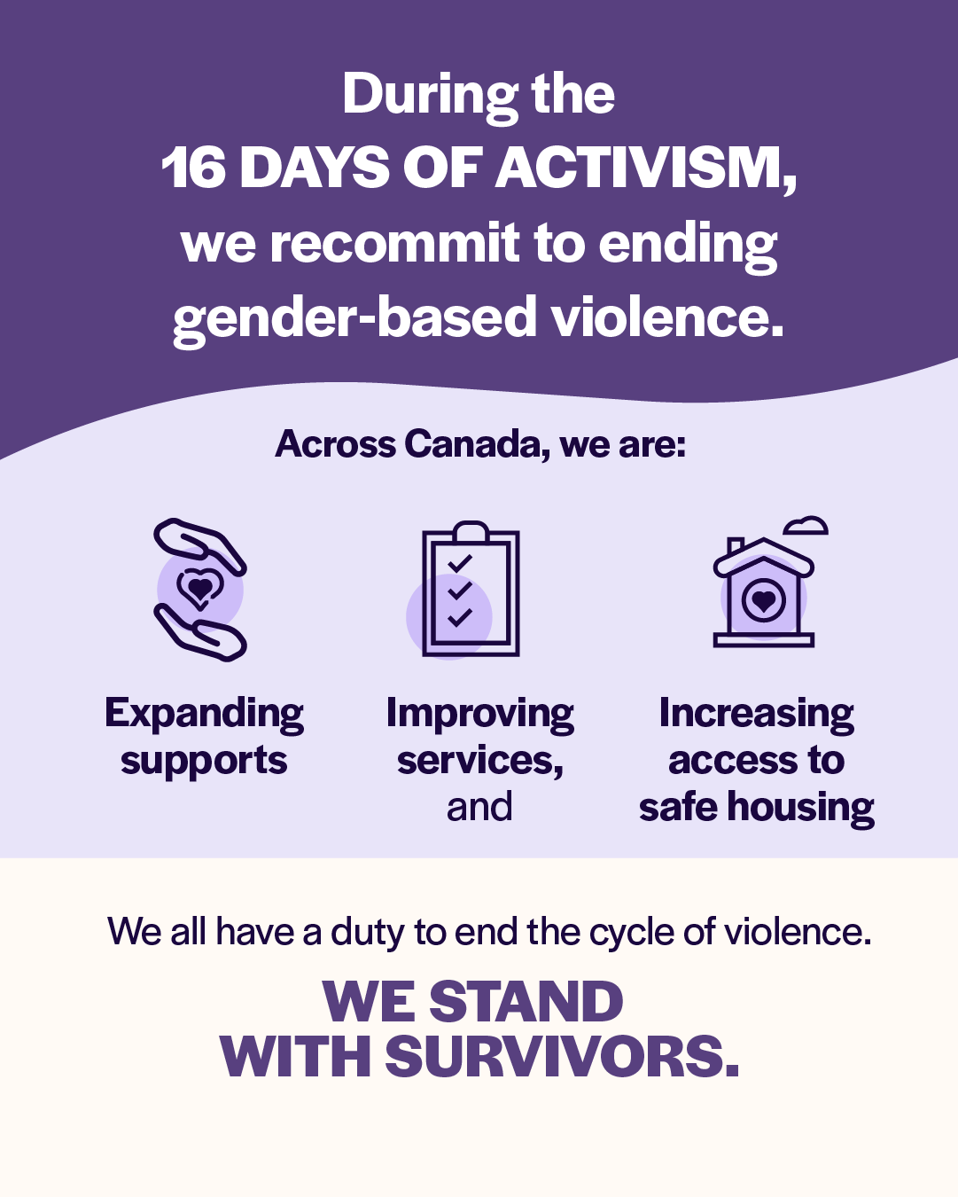 Honouring the National Day of Remembrance and Action on Violence Against Women