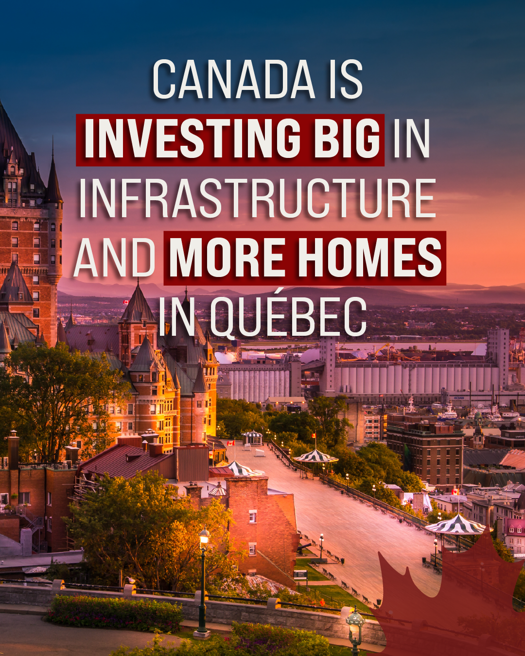A New Canada–Quebec Partnership to Accelerate Housing and Infrastructure