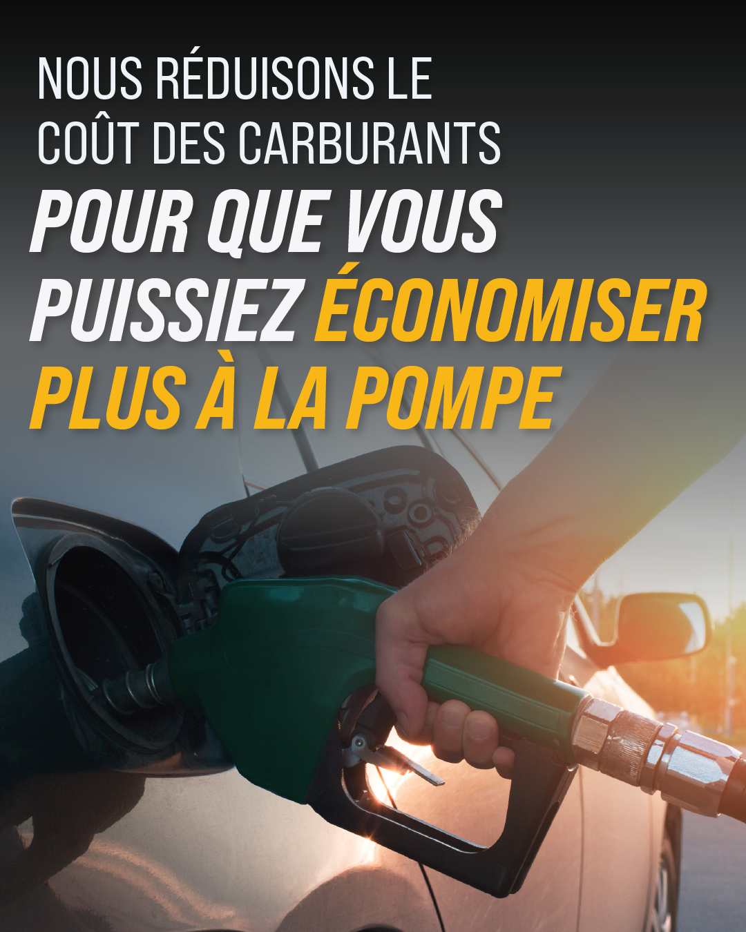 Réduction des coûts du carburant