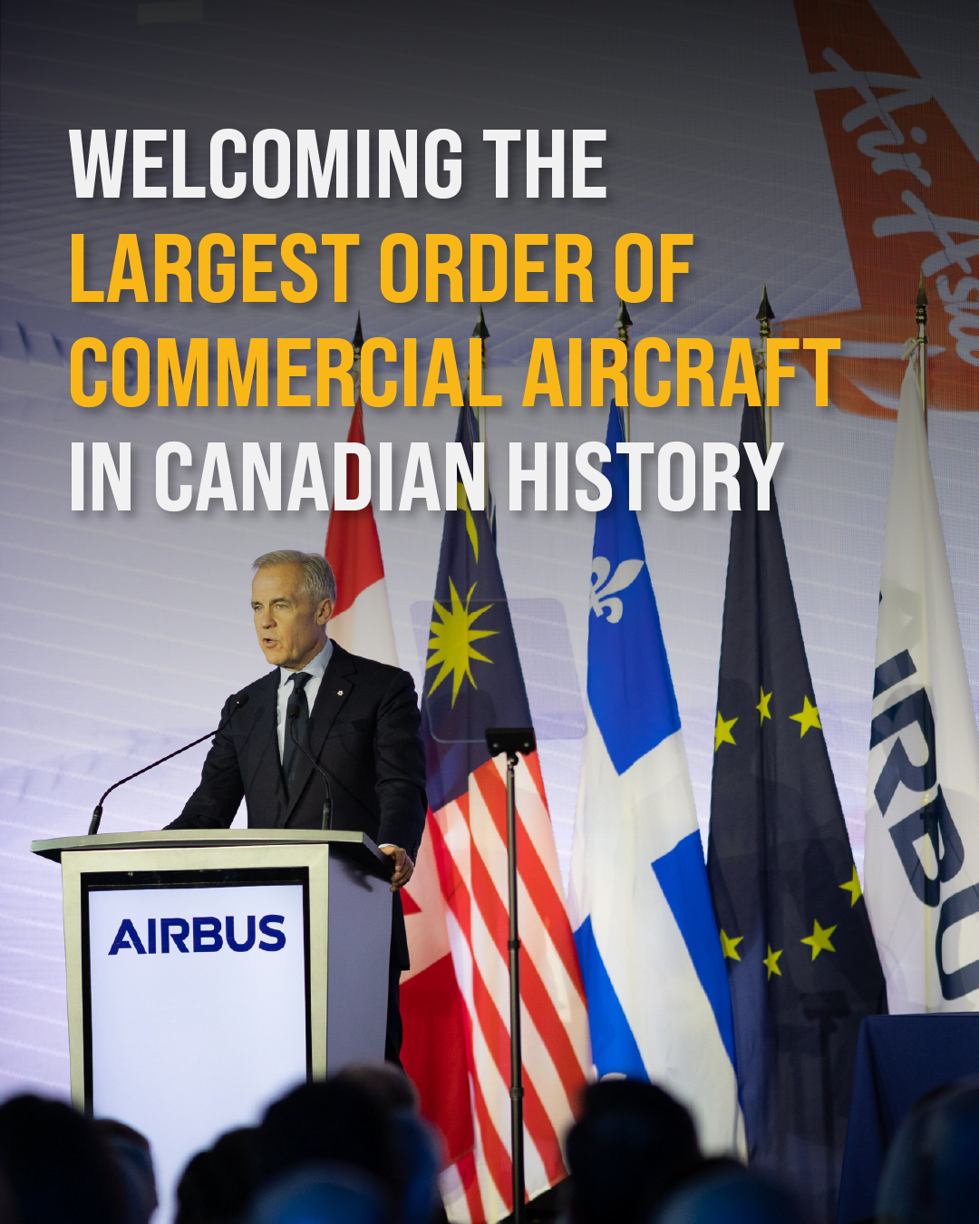 Welcoming the Largest Order of Commercial Aircraft in Canadian History