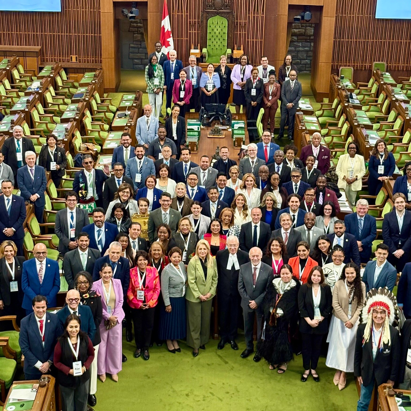 Proud to Welcome Parliamentarians from Across the Americas and the Caribbean to Ottawa