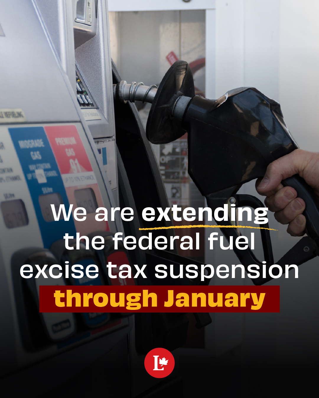 Extending Fuel Tax Relief for Canadians